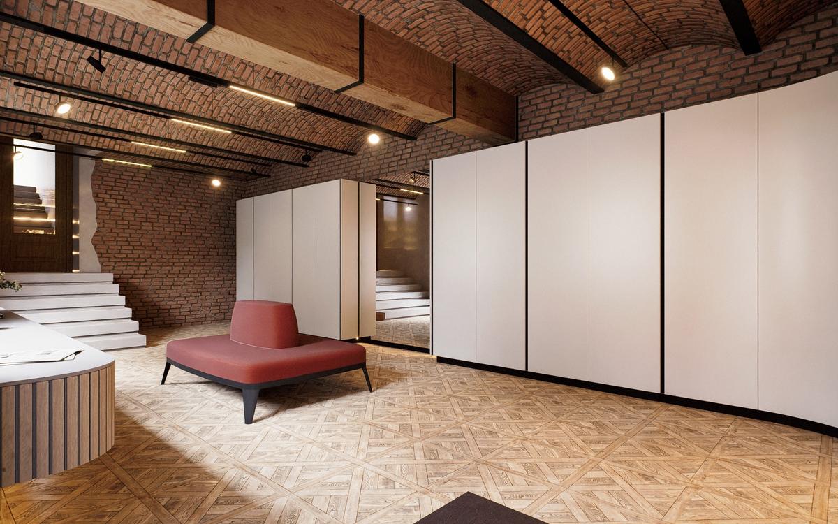 Hala s klenbami (vizualizace Pearl Design)