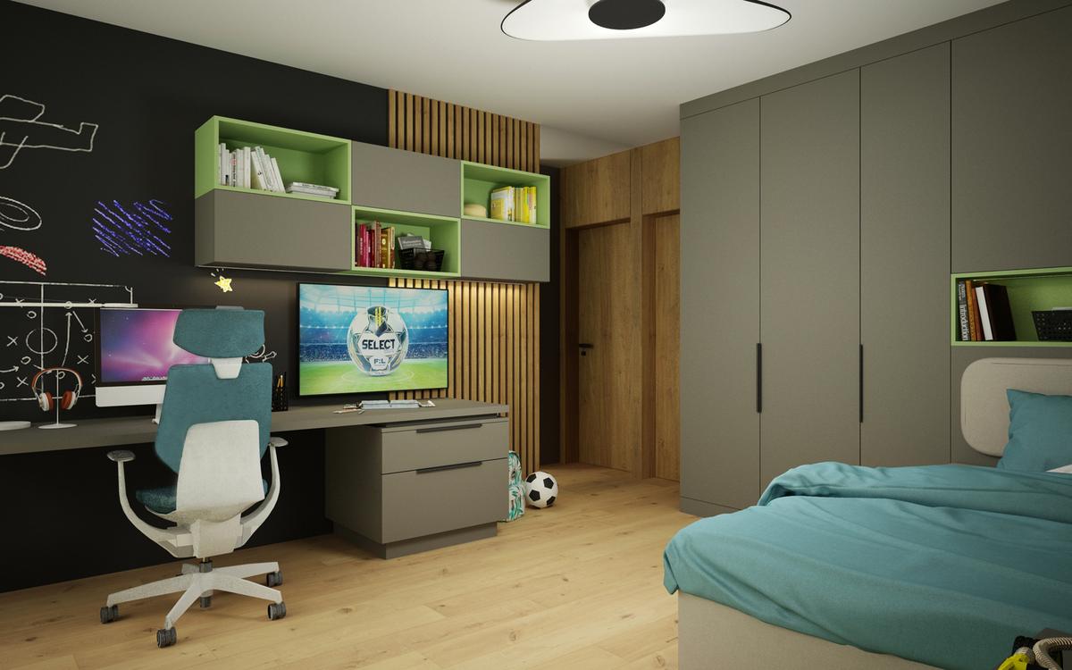 Dětský pokoj (vizualizace Pearl Design)